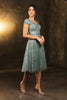 Mother Of The Bride Dress A-Line V-Neck Dress By May Queen MQ2162 - SAGE / M - Dress