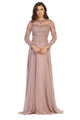 Mother of the Bride Dress - Mauve / M