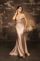 Mother Of The Bride Dress Off The Shoulder Sequin Gown By May Queen MQ2151 - Dress