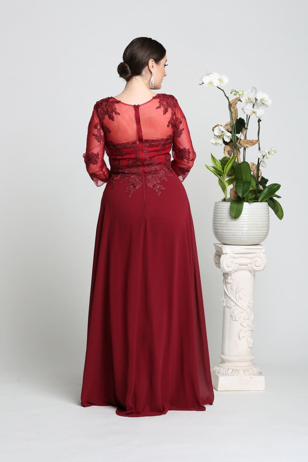 Mother of the Bride Embroidered Gown MQ1637 | Formal Dress Shops