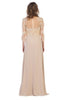 Mother of the Bride Embroidered Gown