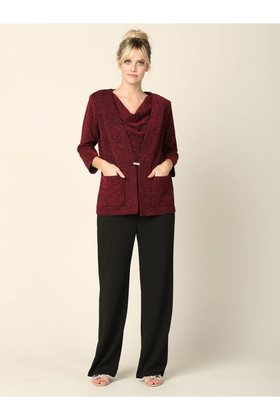 Long Sleeveless Formal Pant Set by Eva USA
