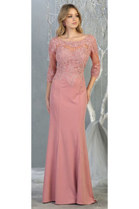 Mother Of The Bride Gown - MAUVE / M