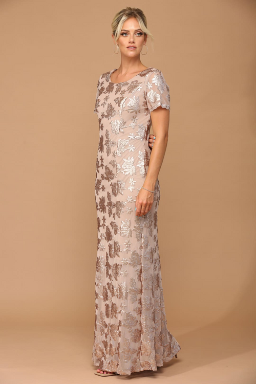 Mother of the Bride Long Formal Evening Dress
