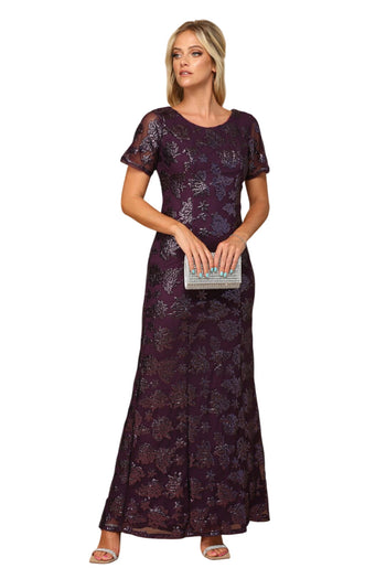 Mother of the Bride Long Formal Evening Dress