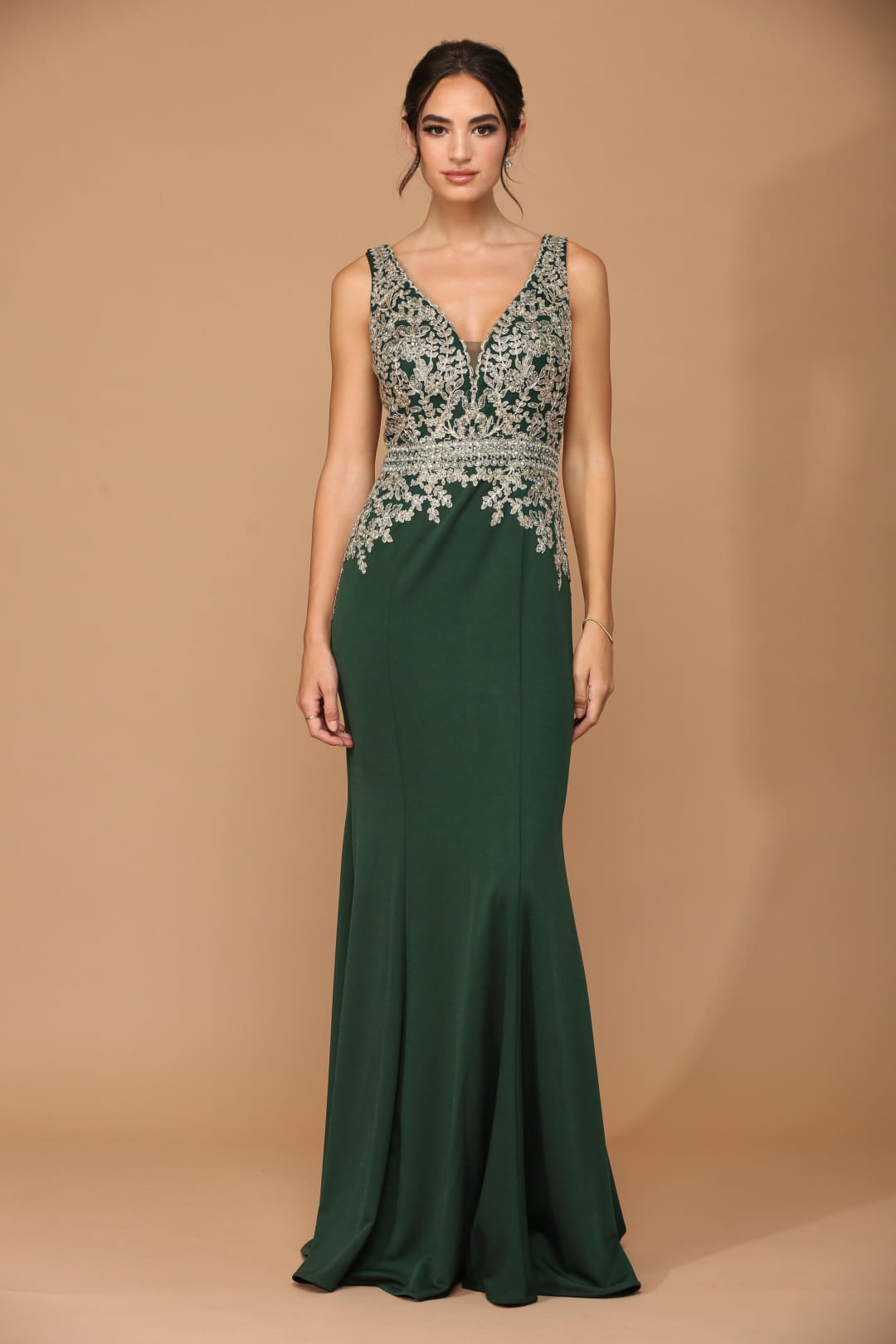 Mother of the Bride Long Formal Sleeveless Dress