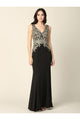 Mother of the Bride Long Formal Sleeveless Dress - The Dress Outlet