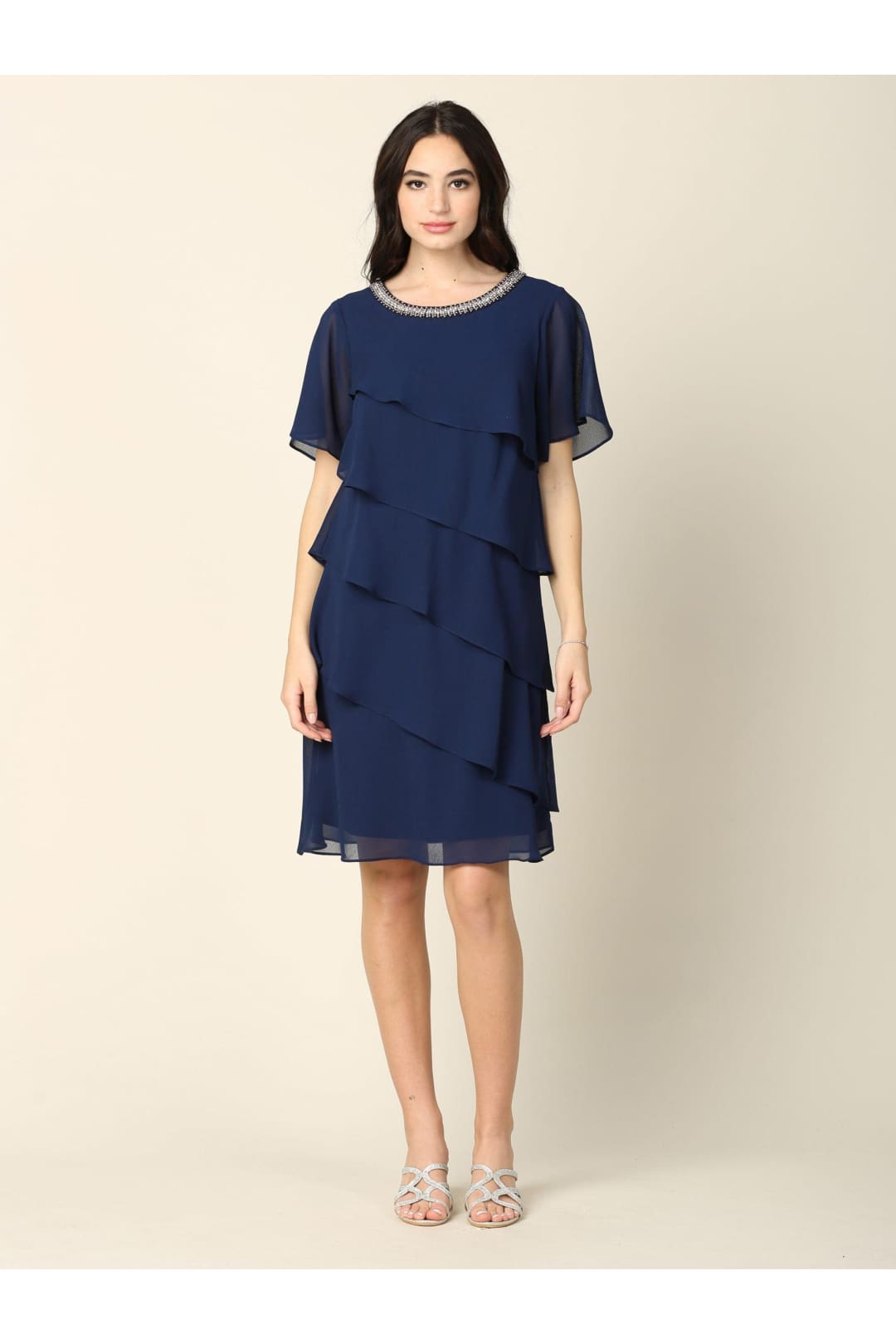 Mother of the Bride Short Cocktail Dress - The Dress Outlet