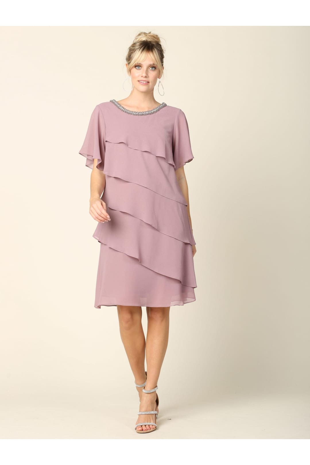 Mother of the Bride Short Cocktail Dress - The Dress Outlet