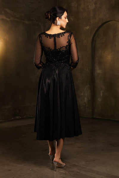 Mother of the Groom Sequin A-Line Cocktail Dress By May Queen MQ2124 - Dress