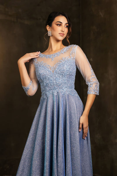 Mother of the Groom Sequin A-Line Cocktail Dress By May Queen MQ2124 - Dress