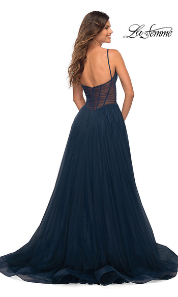 La Femme Dark Emerald Dresses