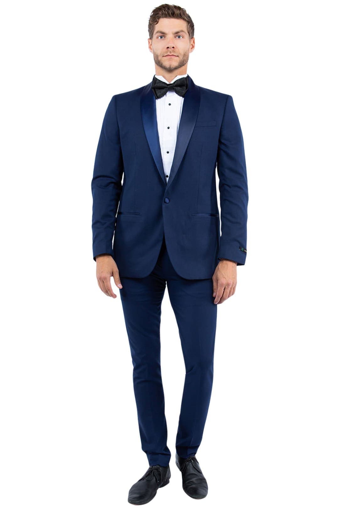 Navy Zegarie Shawl Collar Tuxedo Jacket For Men MJT366-02 - Navy / 34R / MJT366-02 - Tuxedo-separates