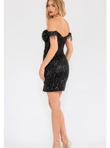 New Year's Eve Dress in Black Style JT919L NYE Outfit