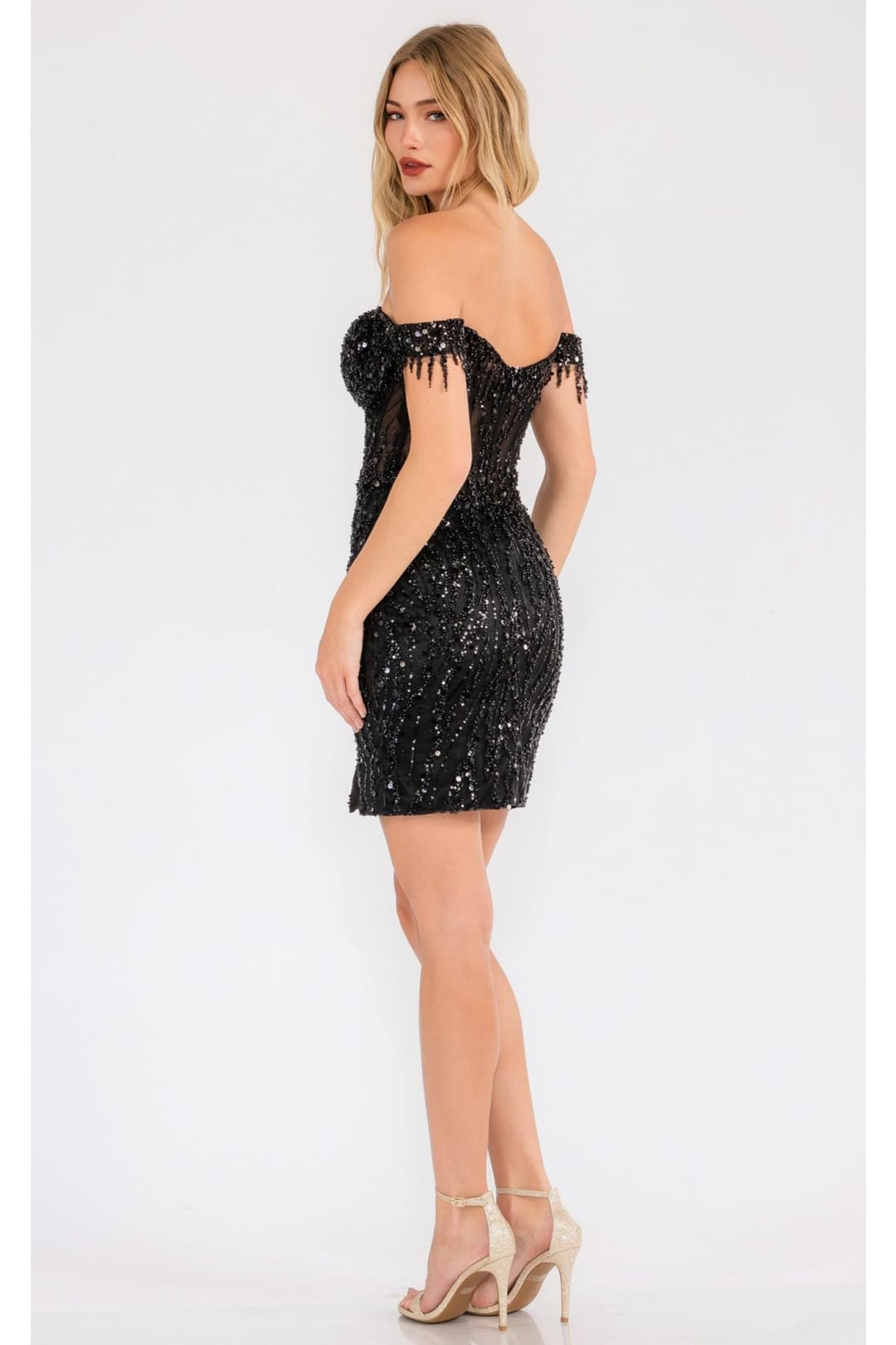 New Year’s Eve Dress in Black Style JT919L NYE Outfit - Dress