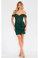 New Year’s Eve Dress in Emerald Green Style JT919L NYE Outfit - Emerald Green / 2 - Dress