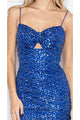New Year’s Eve Dress in Royal Blue Style 9208 NYE Outfit - Dress