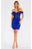 New Year’s Eve Dress in Royal Blue Style JT919L NYE Outfit - Royal Blue / 2 - Dress