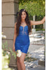 New Year’s Eve Dress in Royal Blue Style JT941R NYE Outfit - Blue / 2 - Dress