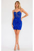 New Year’s Eve Dress in Royal Blue Style JT941R NYE Outfit - Dress