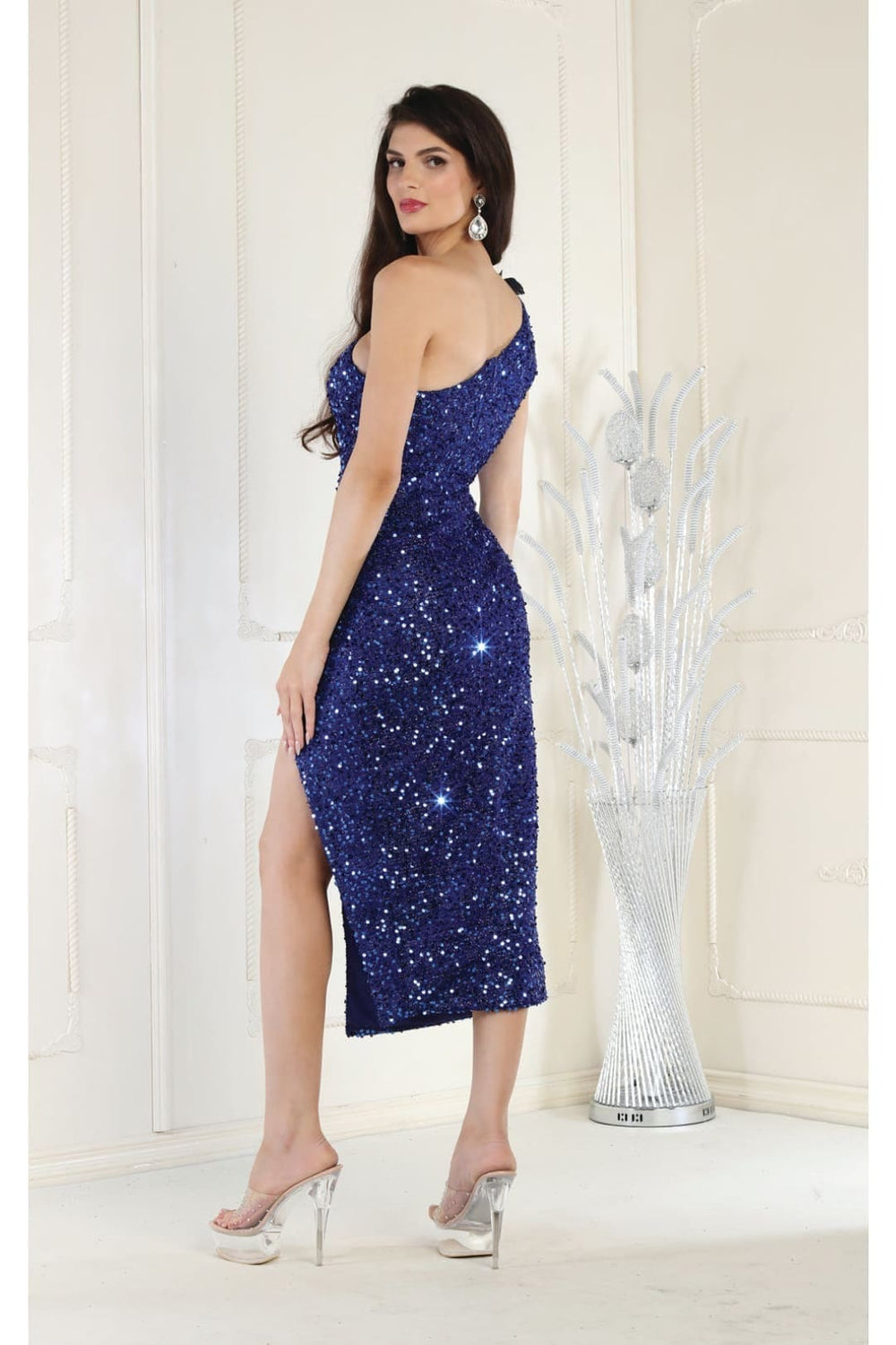 New Year's Eve Dress in Royal Blue Style MQ1967 NYE Outfit