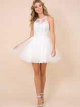 Nox Anabel B652 Halter Neckline A-Line Dress – Elegant Style for Every Occasion