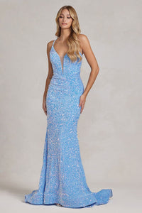 Long Dresses Prom - LIGHT BLUE / 00