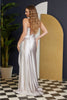 Nox Anabel E1042 Cowl Neck Spaghetti Straps Corset Bridesmaids Dress