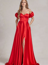 Nox Anabel K1122 Simple Formal Gown