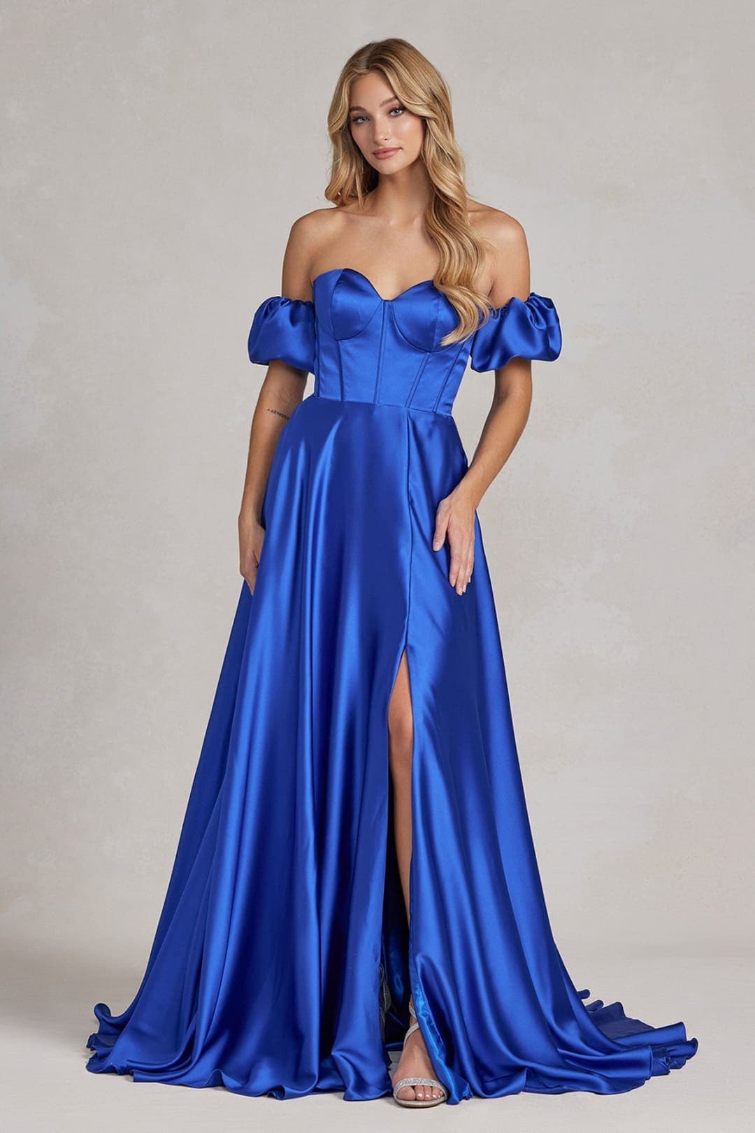 Simple Formal Gown - ROYAL BLUE / 00