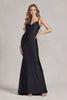 Bodycon Formal Evening Gown - LAXK490 - BLACK / 00