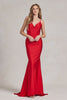 Bodycon Formal Evening Gown - LAXK490 - RED / 00