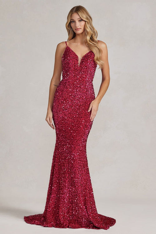 Special Occasion Dresses - LAXR1071 - FUCHSIA / 00