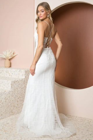 White Formal Dress