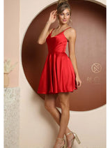 Red Bridesmaid Dresses-Inexpensive NOX Anabel R759 Formal Dress