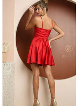 Red Bridesmaid Dresses-Inexpensive NOX Anabel R759 Formal Dress