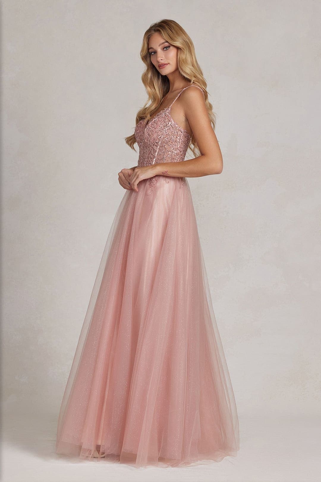 Prom Rosegold Formal Gown