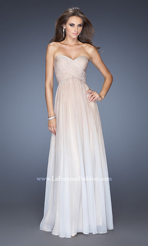 La Femme-Floor Length La Femme Formal Dress