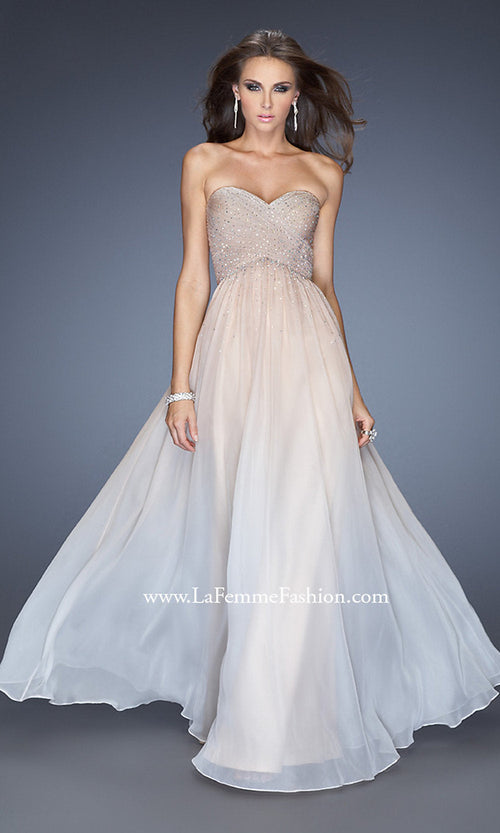 La Femme Electric Pink Dresses