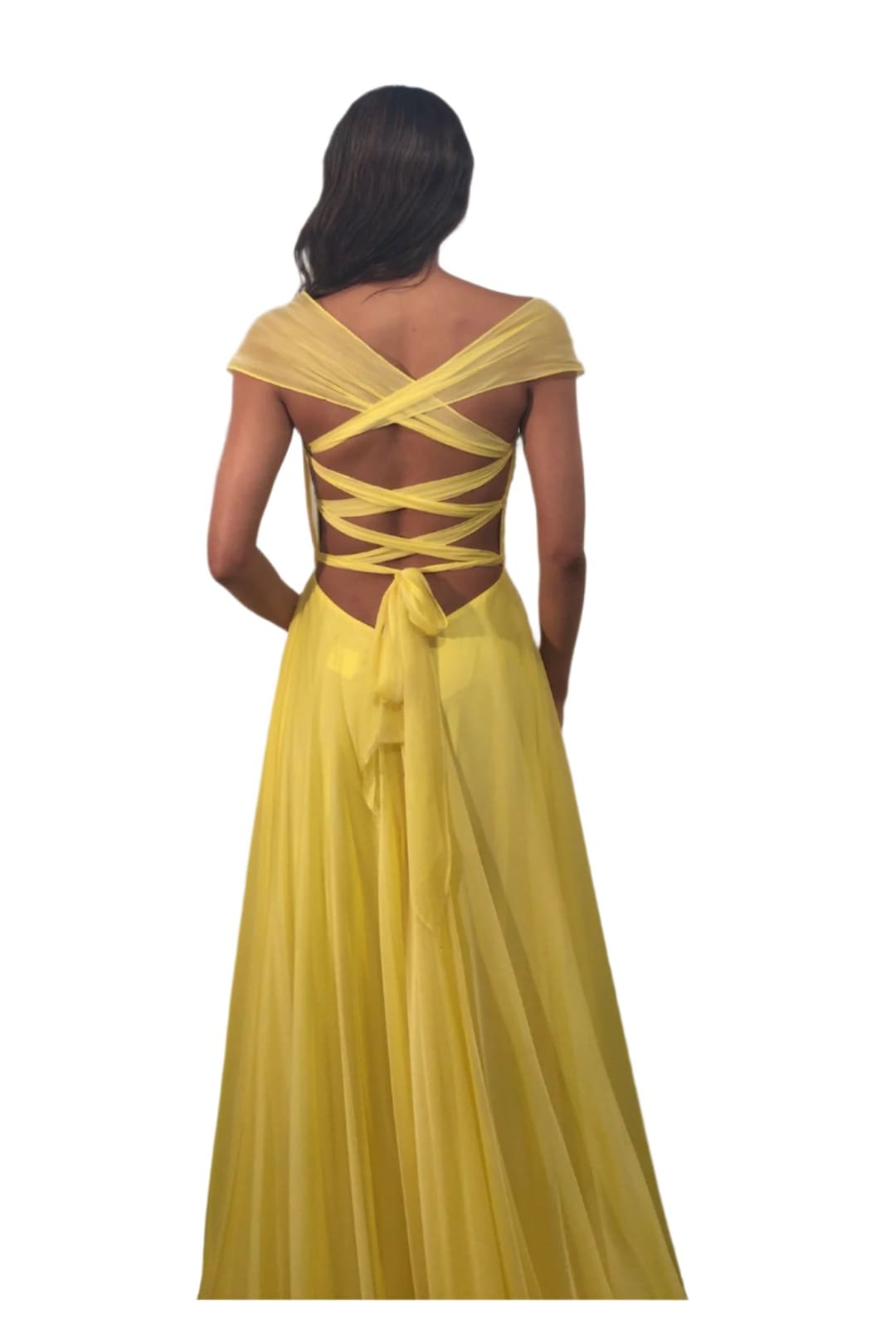 Off Shoulder A-line Slit Gown by Jovani 43842 - Long Formal Dresses