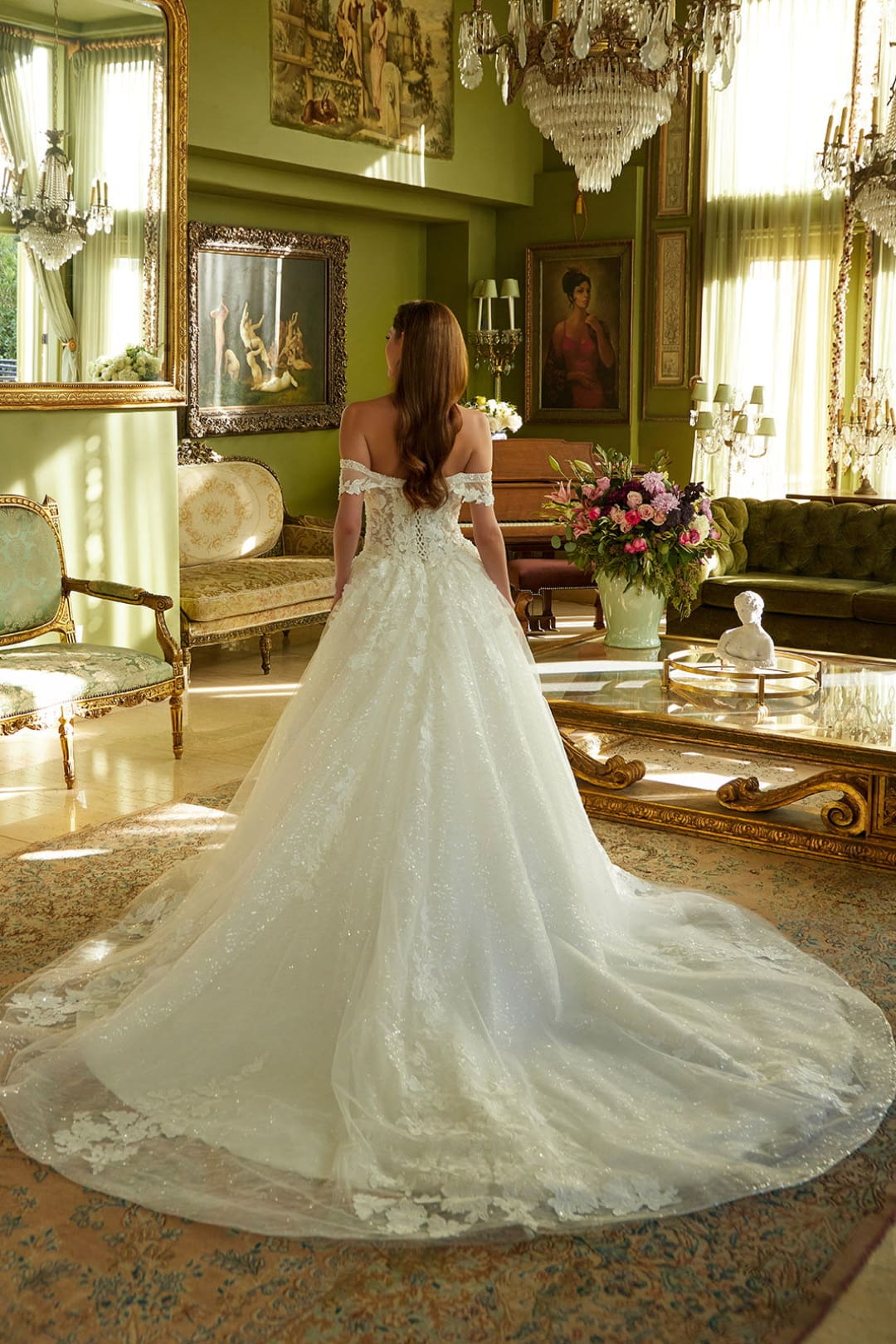 Off Shoulder Bridal Ball Gown by GLS Gloria GL3602 - Long Formal Dresses