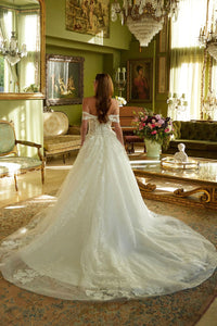 Off Shoulder Bridal Ball Gown by GLS Gloria GL3602 - Long Formal Dresses