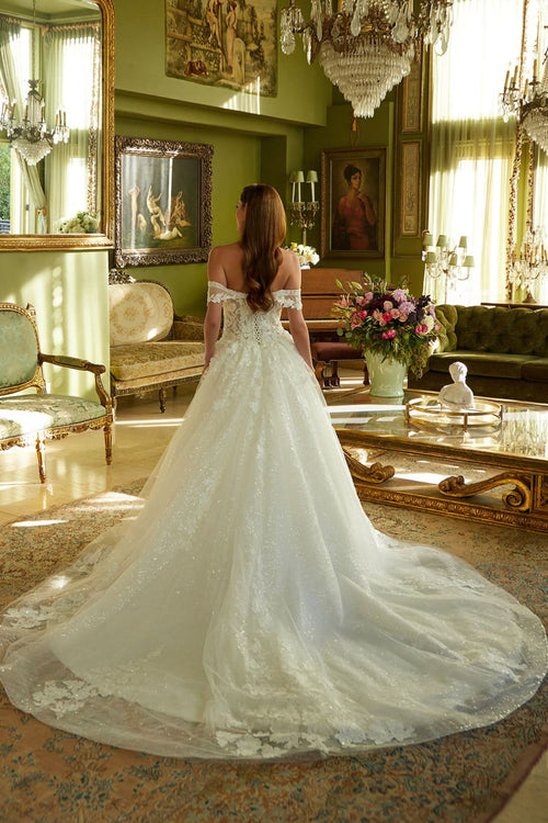 Off Shoulder Bridal Ball Gown by GLS Gloria GL3602 - Long Formal Dresses
