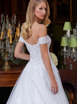 Off Shoulder Bridal Gown by GLS Gloria GL3534