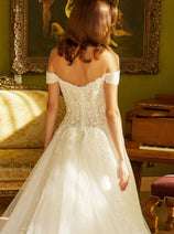Off Shoulder Bridal Gown by GLS Gloria GL3534