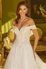 Off Shoulder Bridal Gown by GLS Gloria GL3534 - Long Formal Dresses