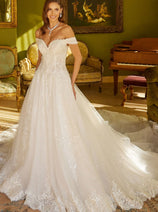 Off Shoulder Bridal Gown by GLS Gloria GL3534