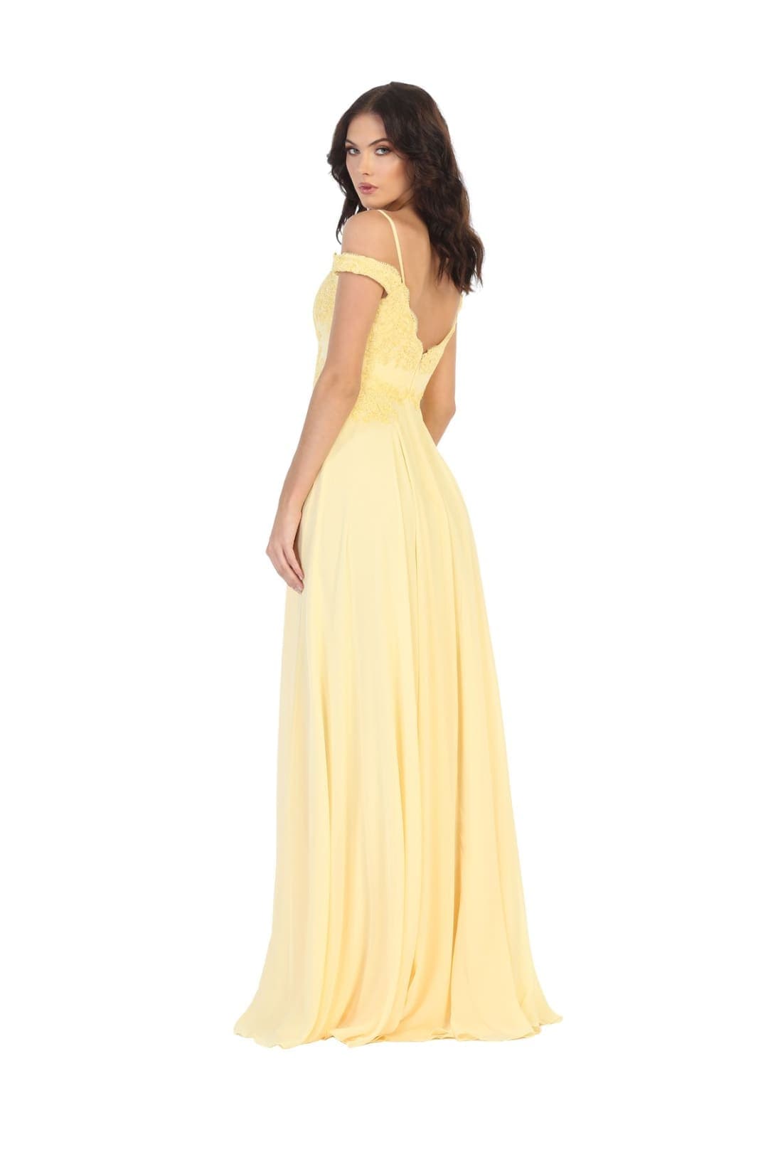 Off Shoulder Bridesmaids Dress