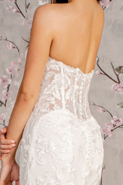 Off Shoulder Corset Bridal Mermaid Gown by GLS Gloria GL3488 - Long Formal Dresses