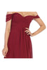 Off Shoulder Homecoming Gown